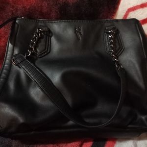 Black Leather Vera Wang Purse.